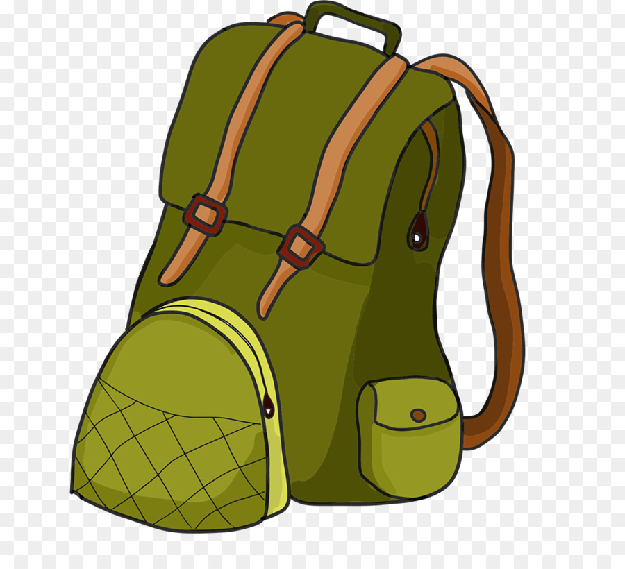 clipart backpack hiker backpack