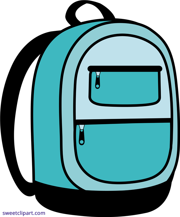 clipart lunch backpack