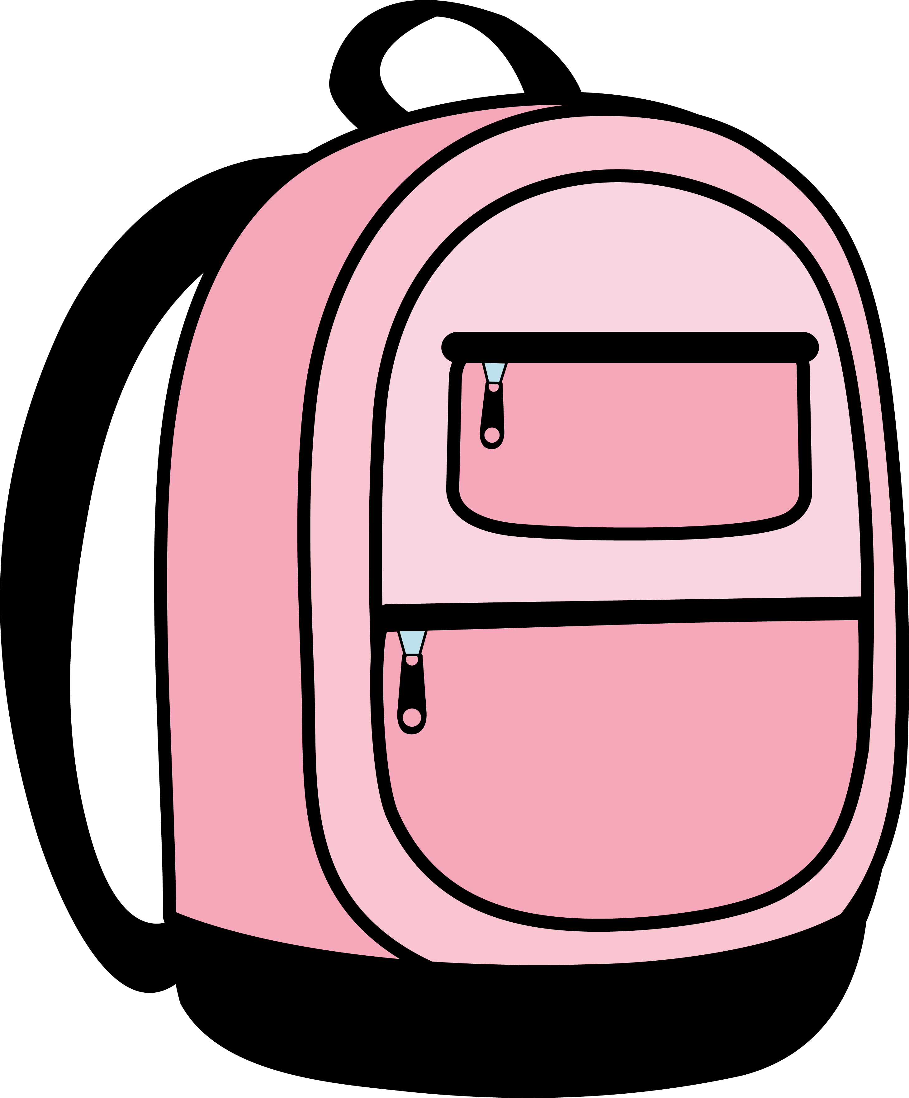 Clipart backpack pink backpack, Clipart backpack pink backpack