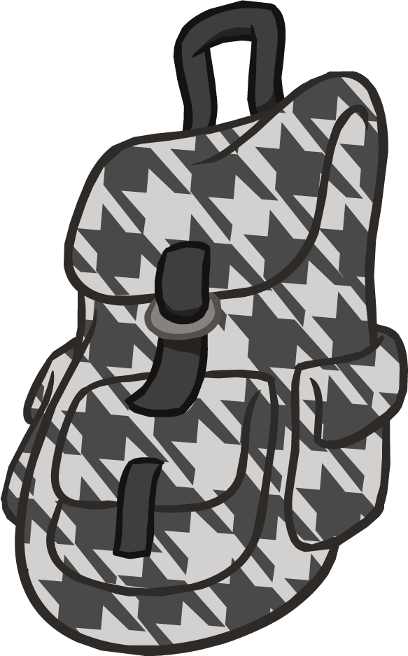 clipart backpack possession