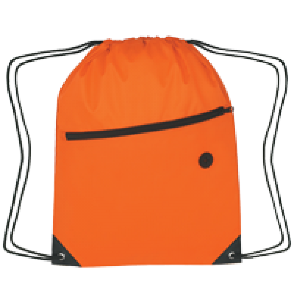 Drawstring sports . Clipart backpack rack