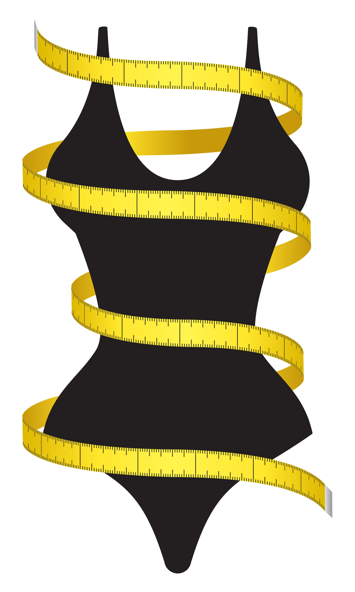 Starting a weight loss. Tall clipart body measurement