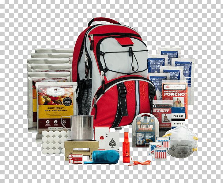 clipart backpack survival kit