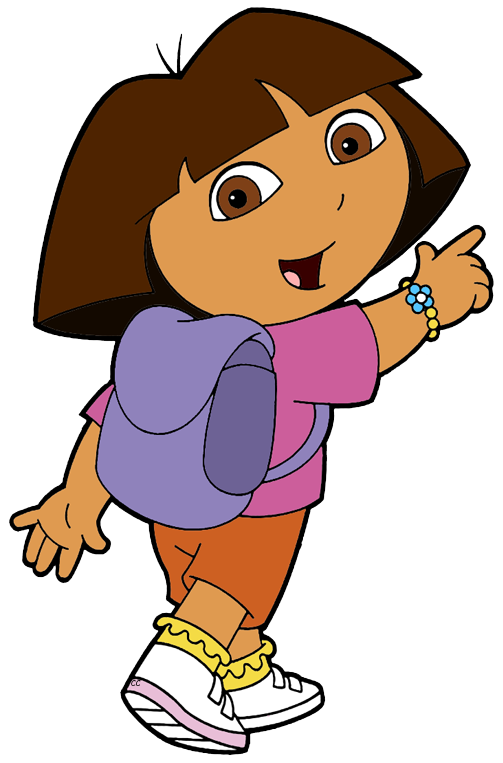 Mom clipart animated. Dora the explorer clip