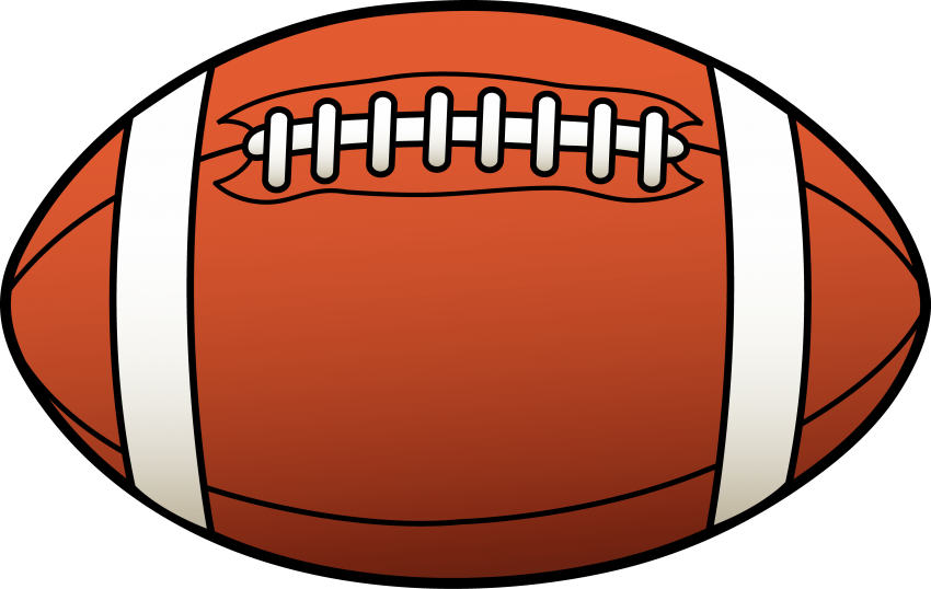 clipart ball american football