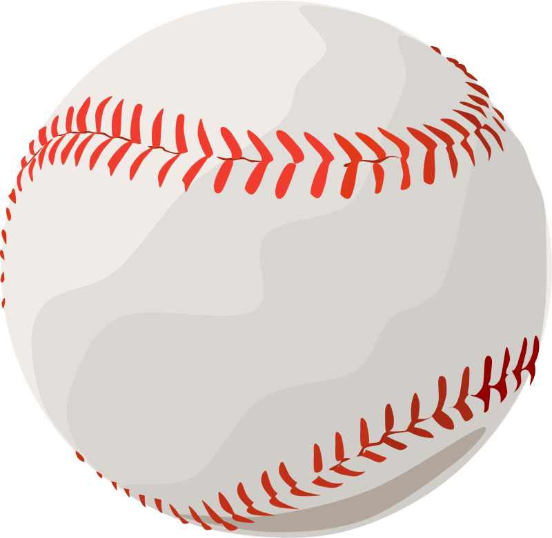 clipart baseball ball