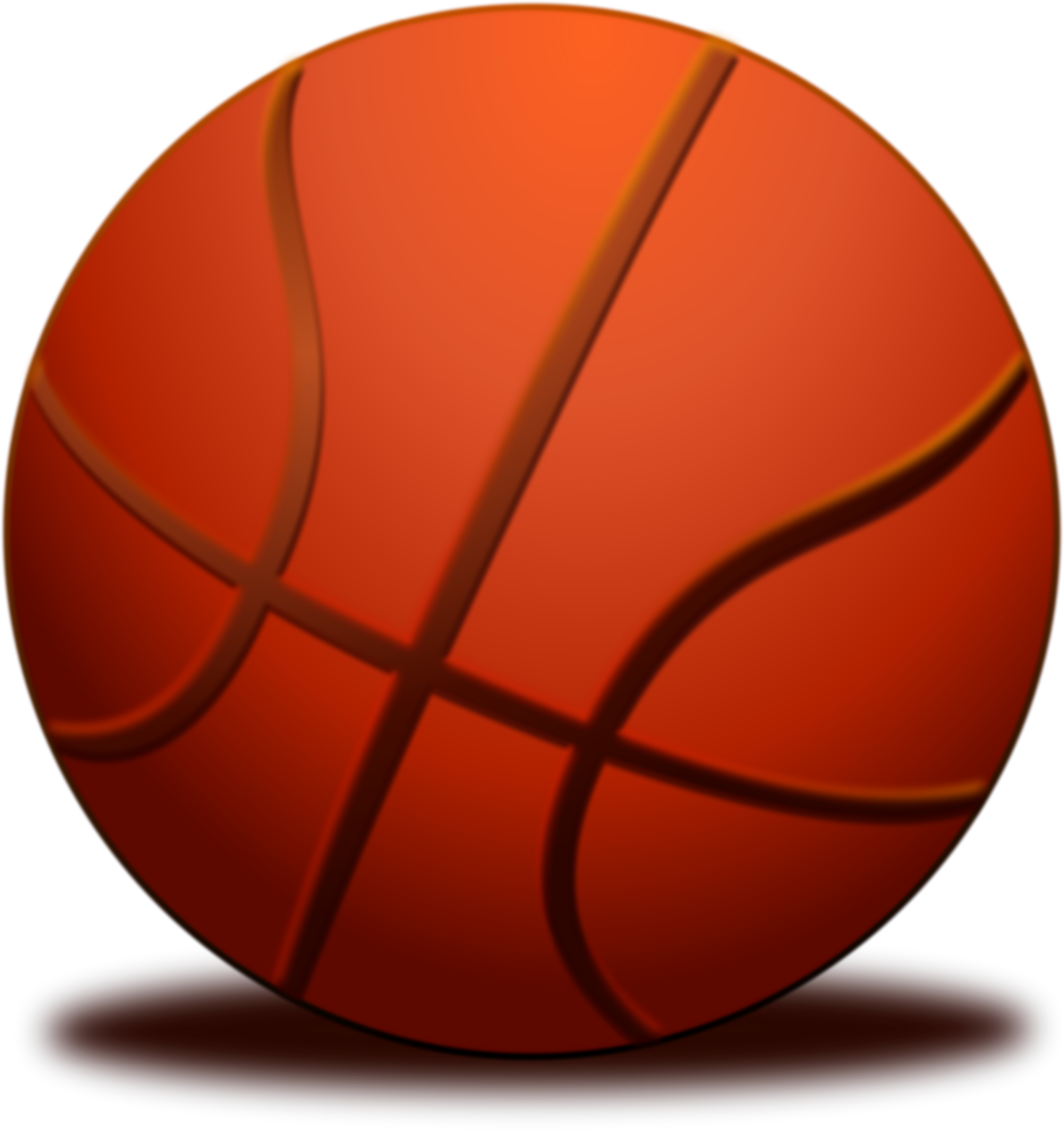 clipart ball basketballball