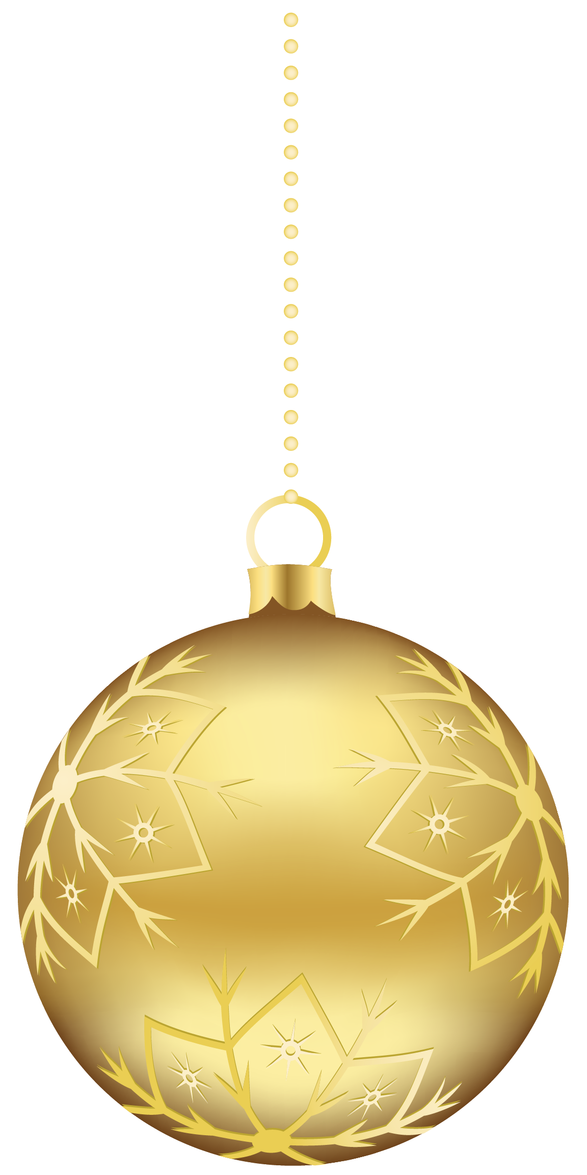 ornament clipart yellow ornament
