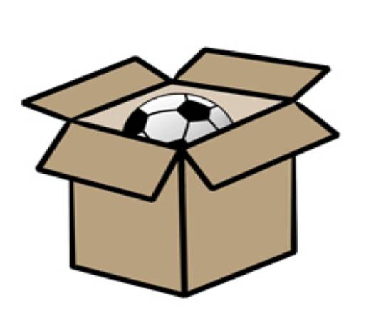 clipart ball box