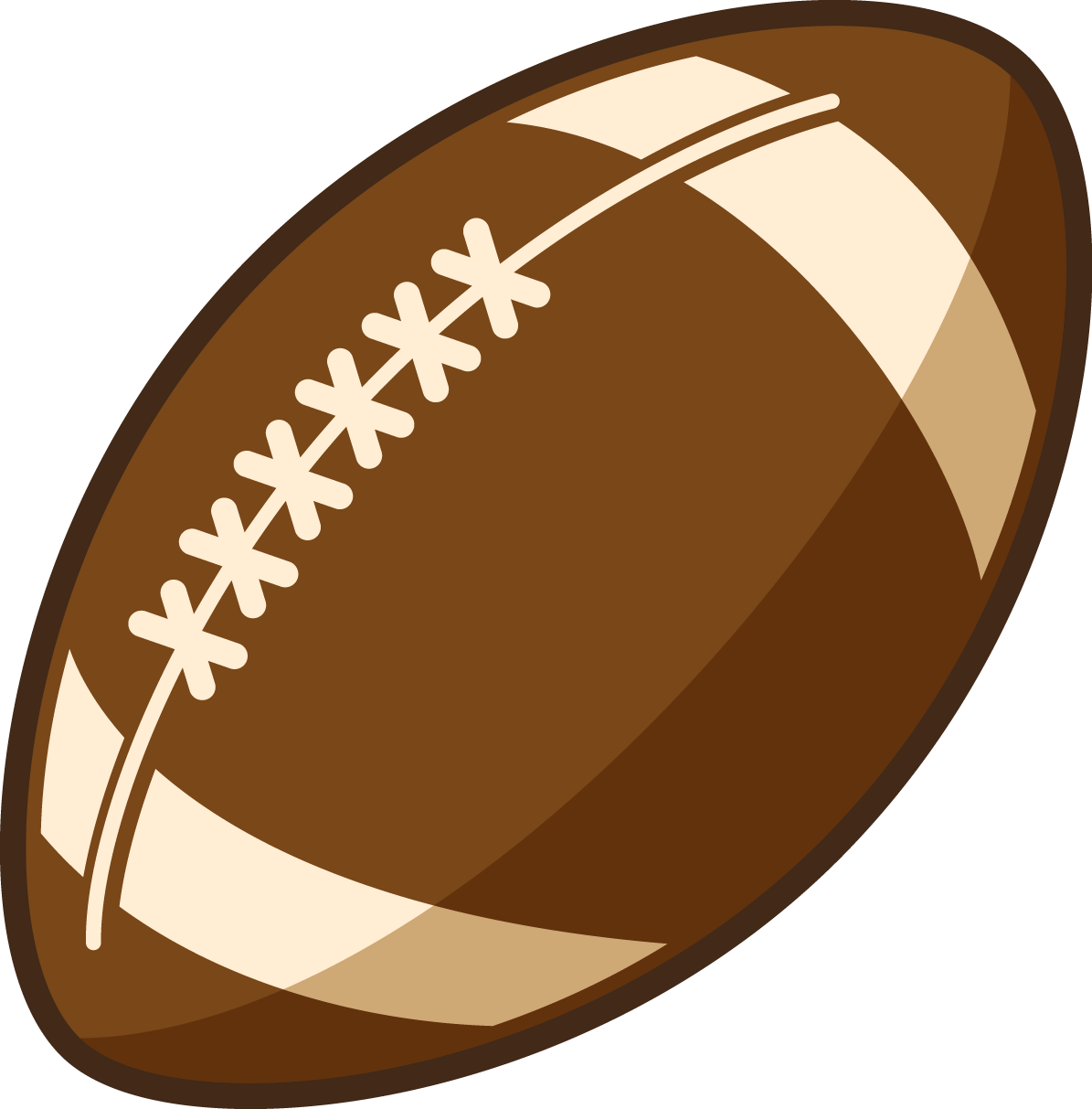 coloring clipart football