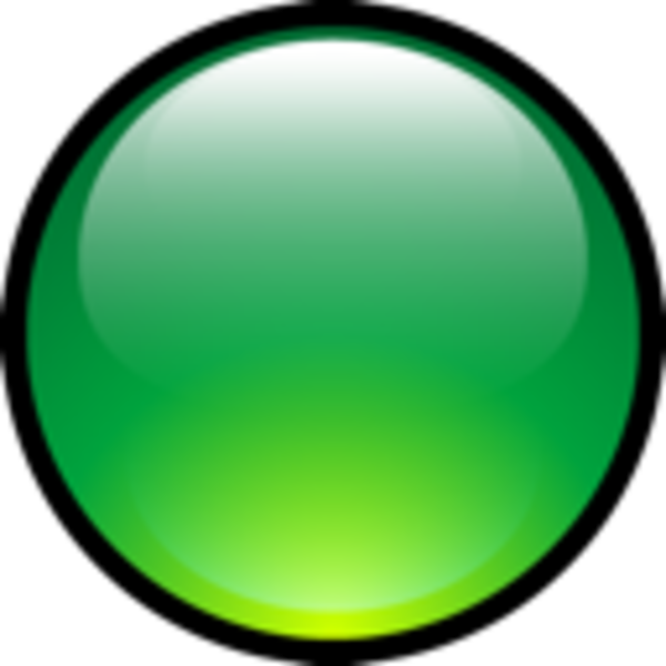 clipart ball green