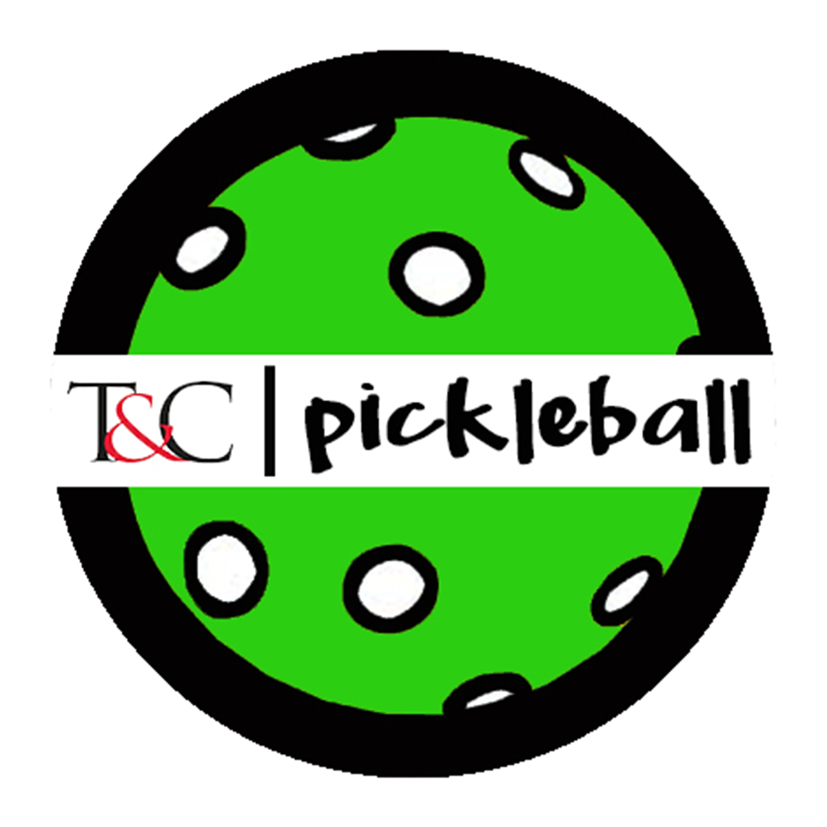 clipart ball pickleball