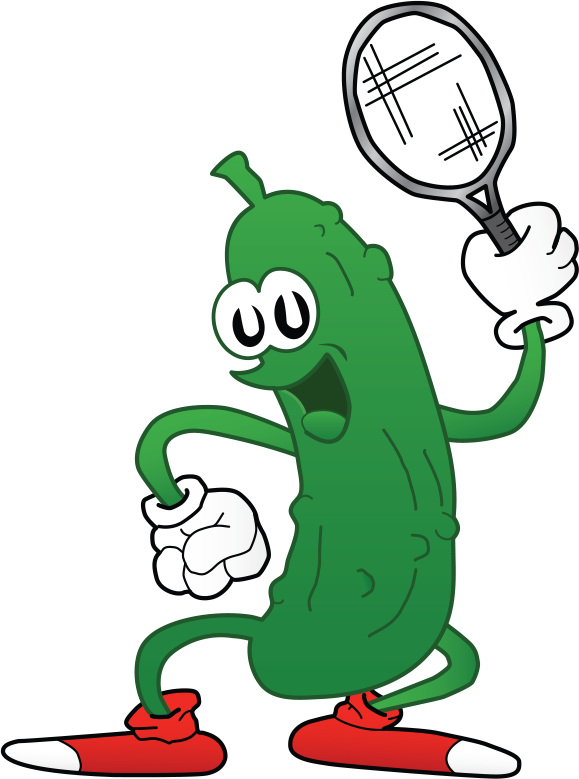 pickle clipart pickleball