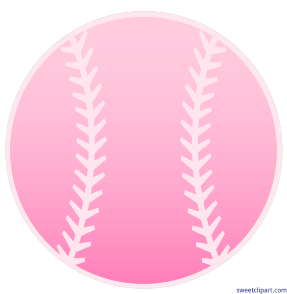 clipart ball pink