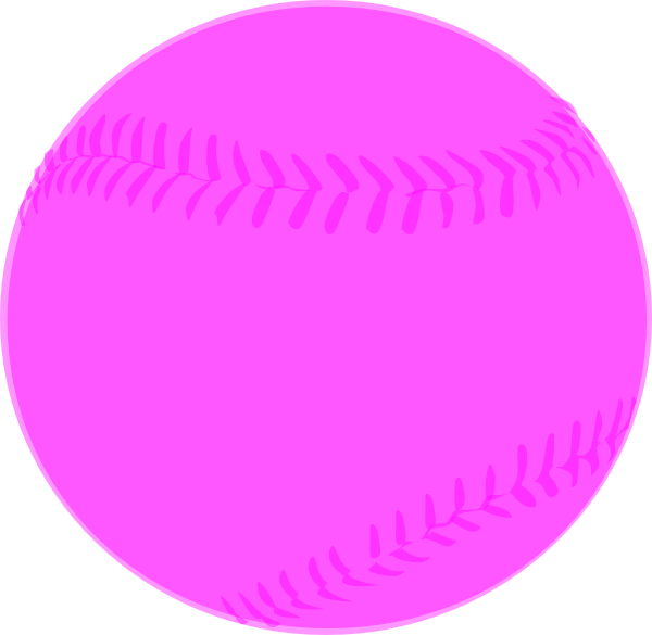 clipart ball pink