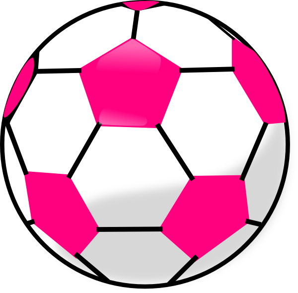 clipart ball pink