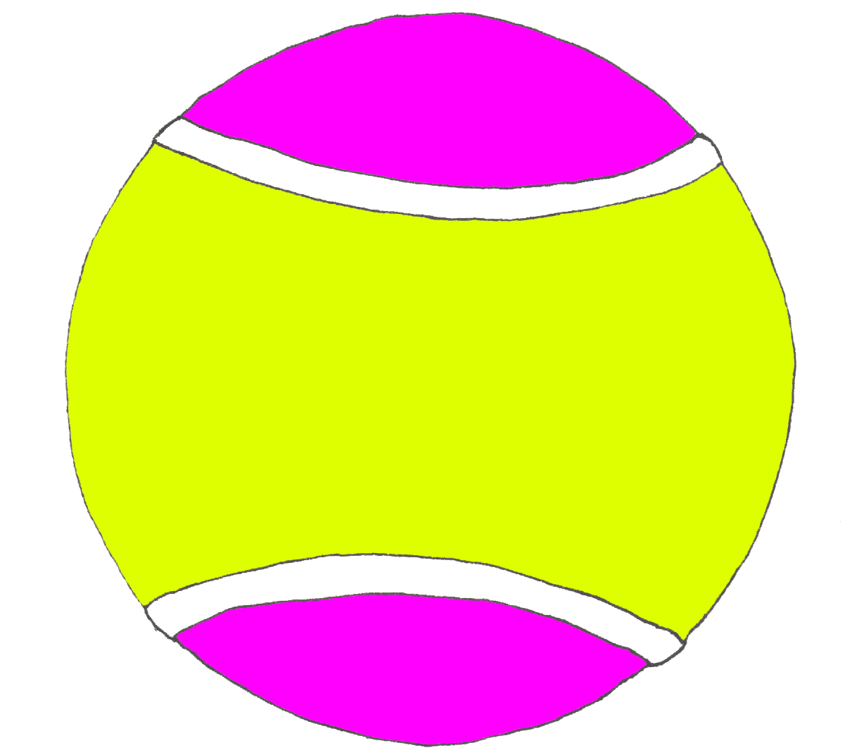 clipart ball tennis ball