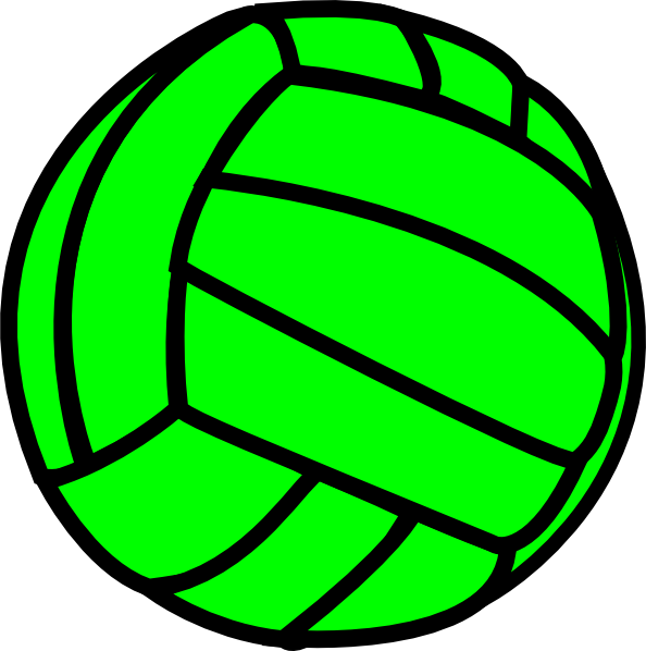 Clip art at clker. Clipart volleyball simple