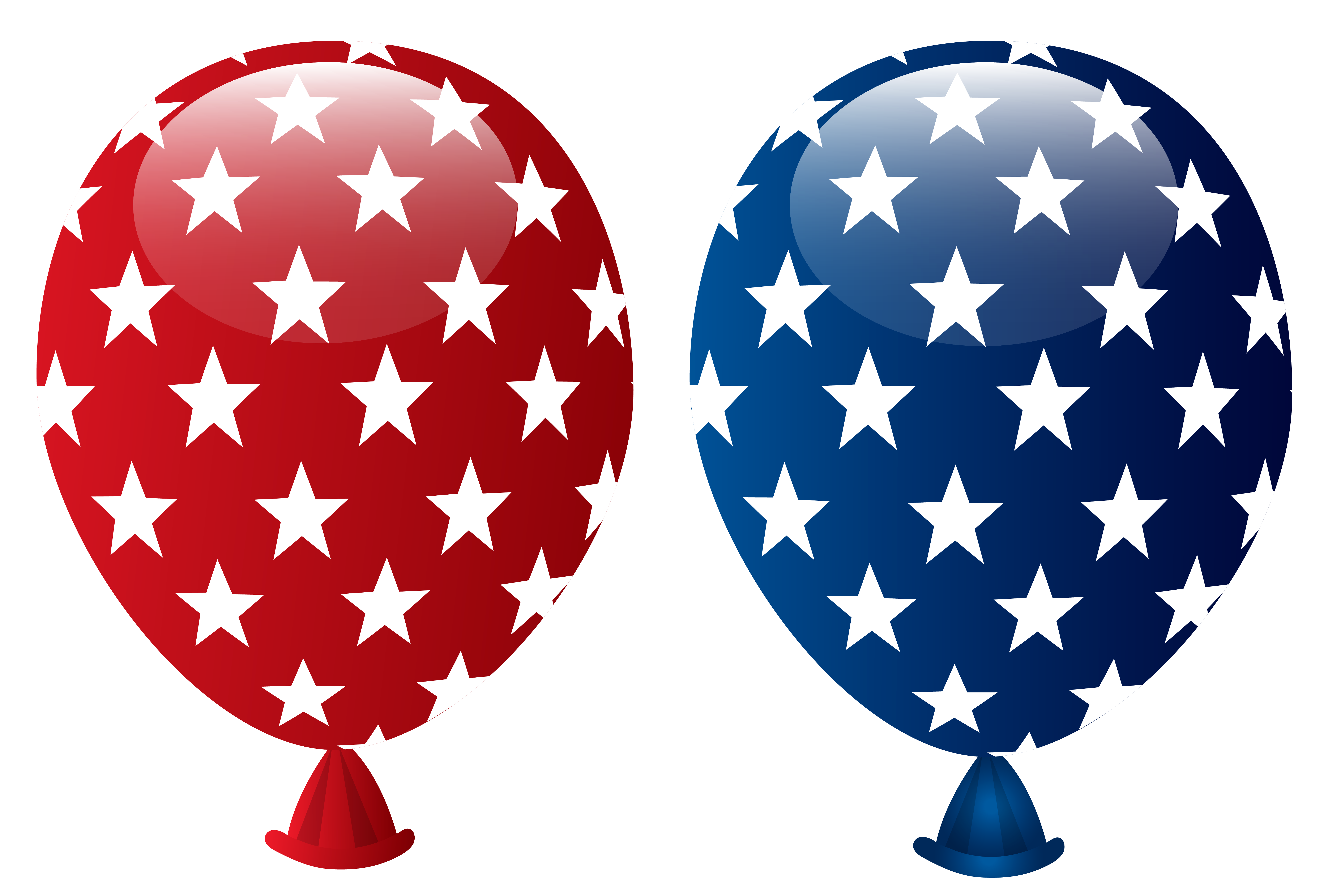 clipart balloon 4th july
