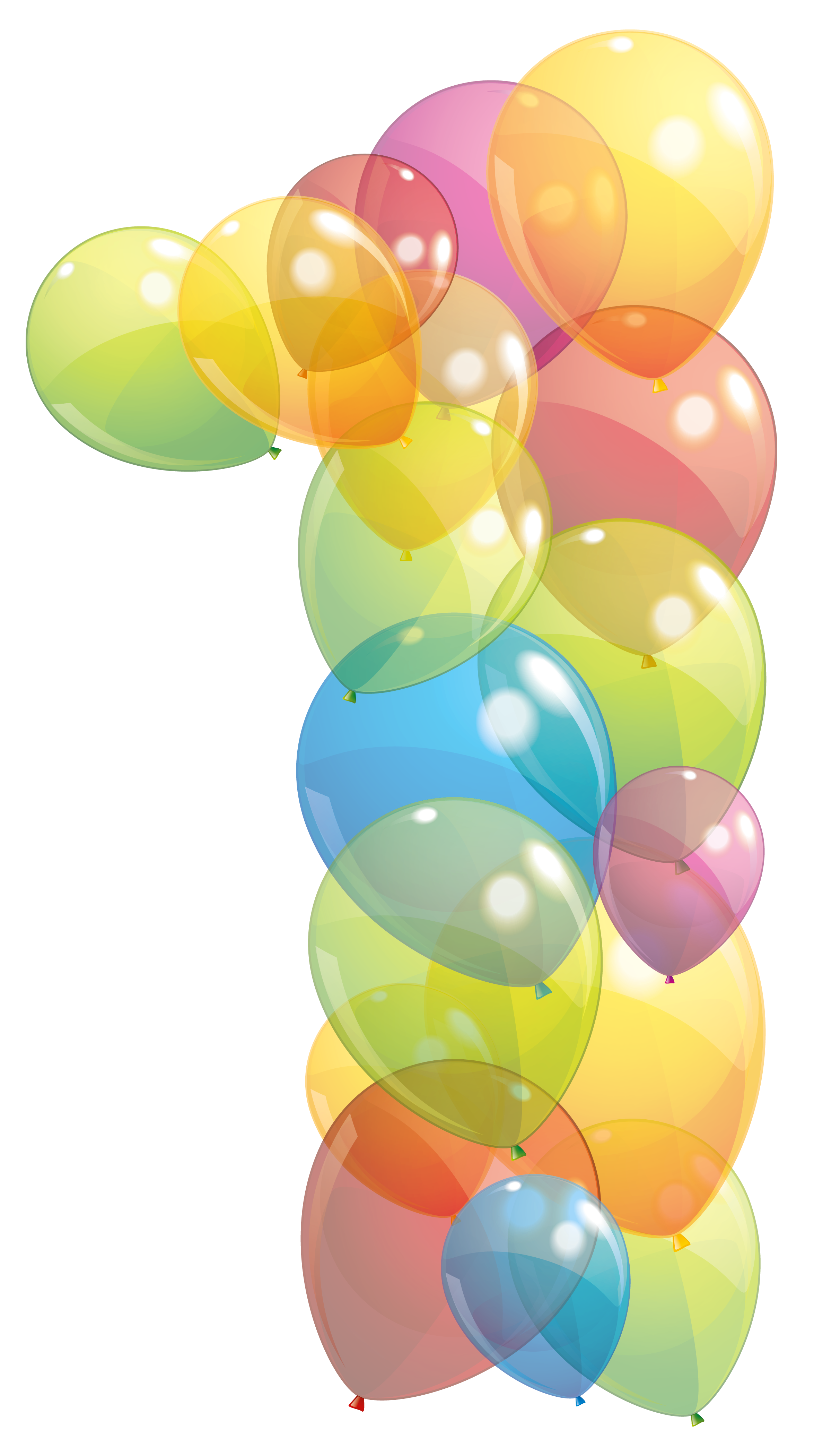 clipart balloons number