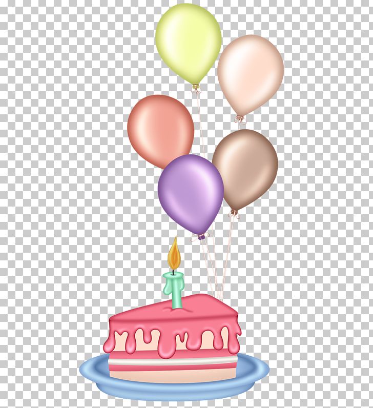 clipart balloon cake