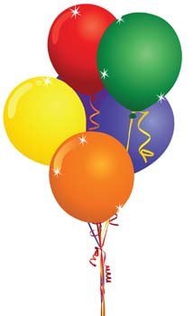 clipart balloon celebration