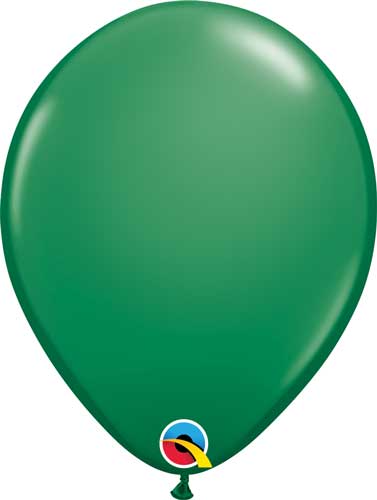 clipart balloon dark green