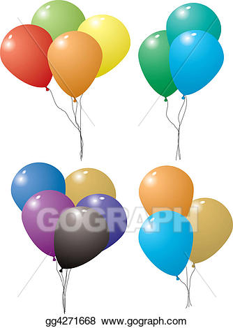 Clipart balloon four, Clipart balloon four Transparent FREE for ...