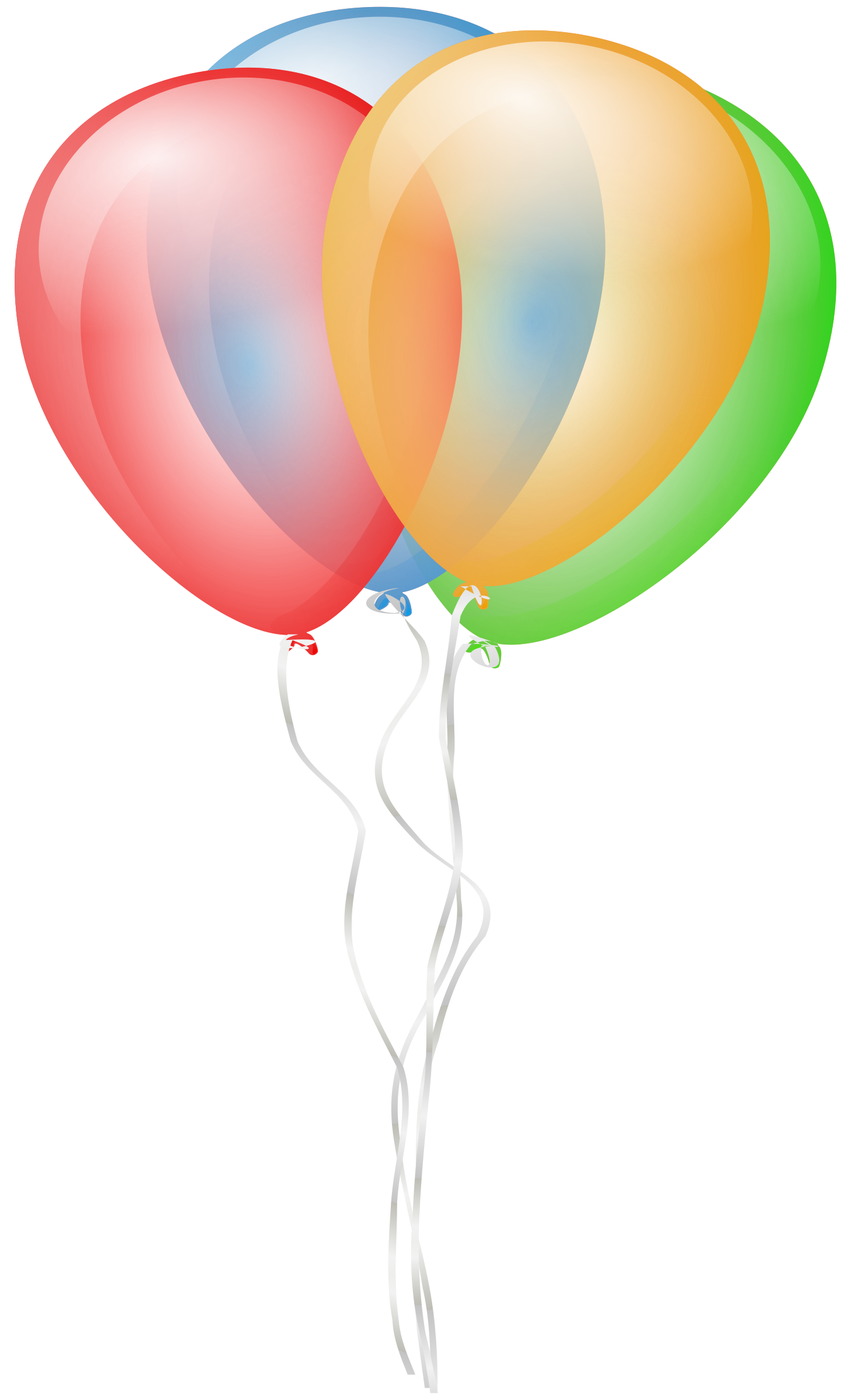 Big image png. Clipart balloons four