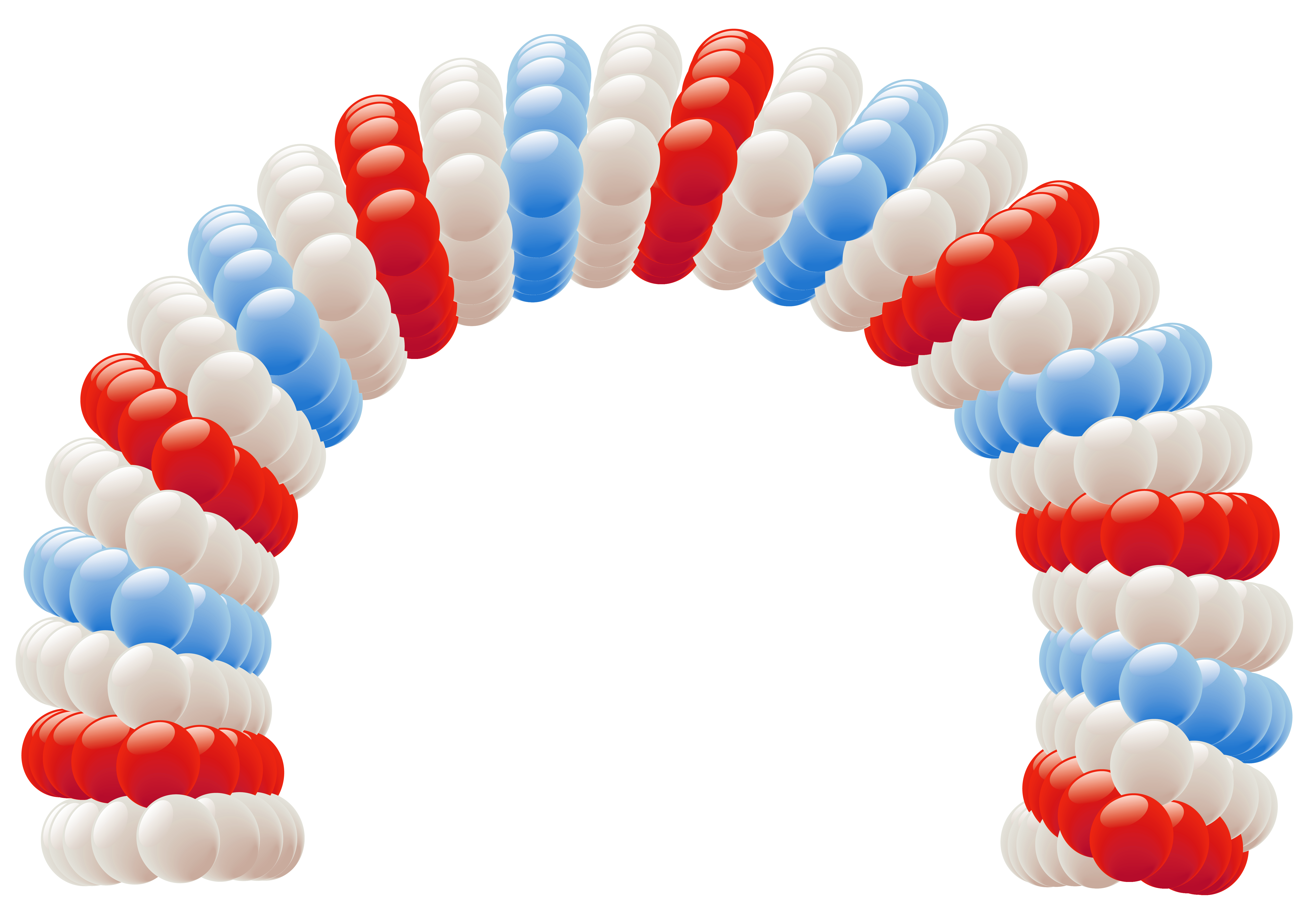 Clipart balloon gate. Independence day fourth of