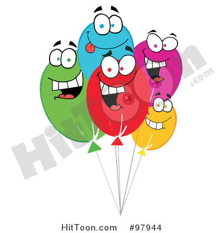 clipart balloon group