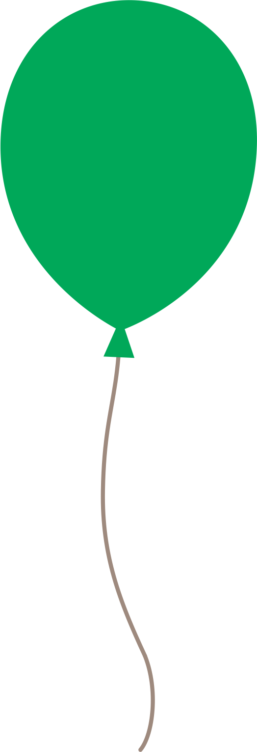Balloon light green