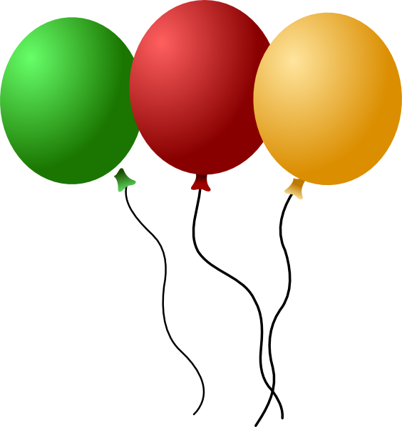 Balloons light green