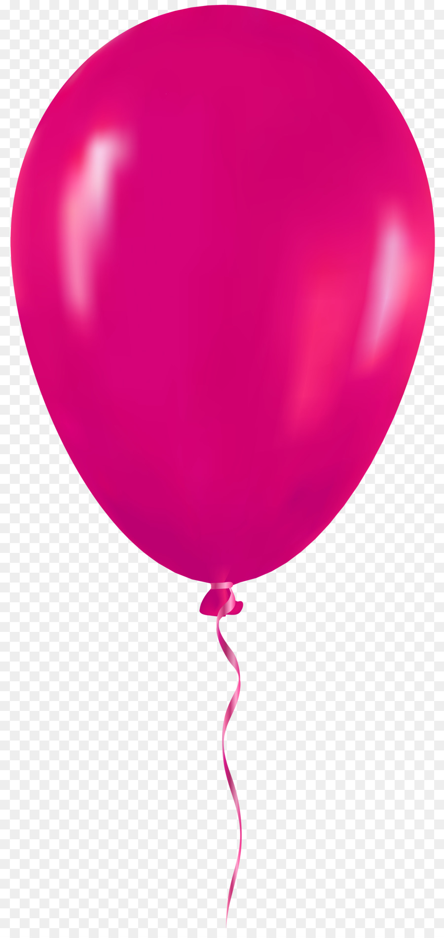 clipart balloon magenta