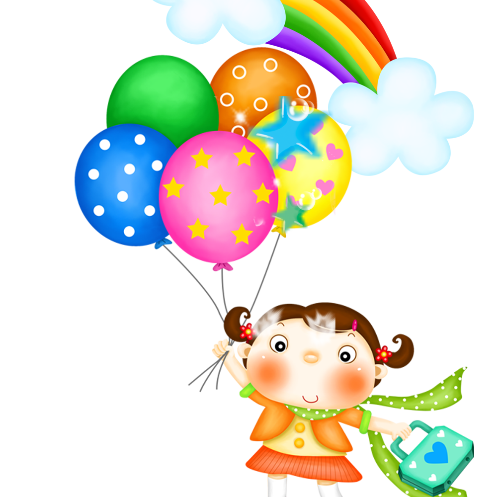 Birthday happiness wish friendship. Clipart balloons message
