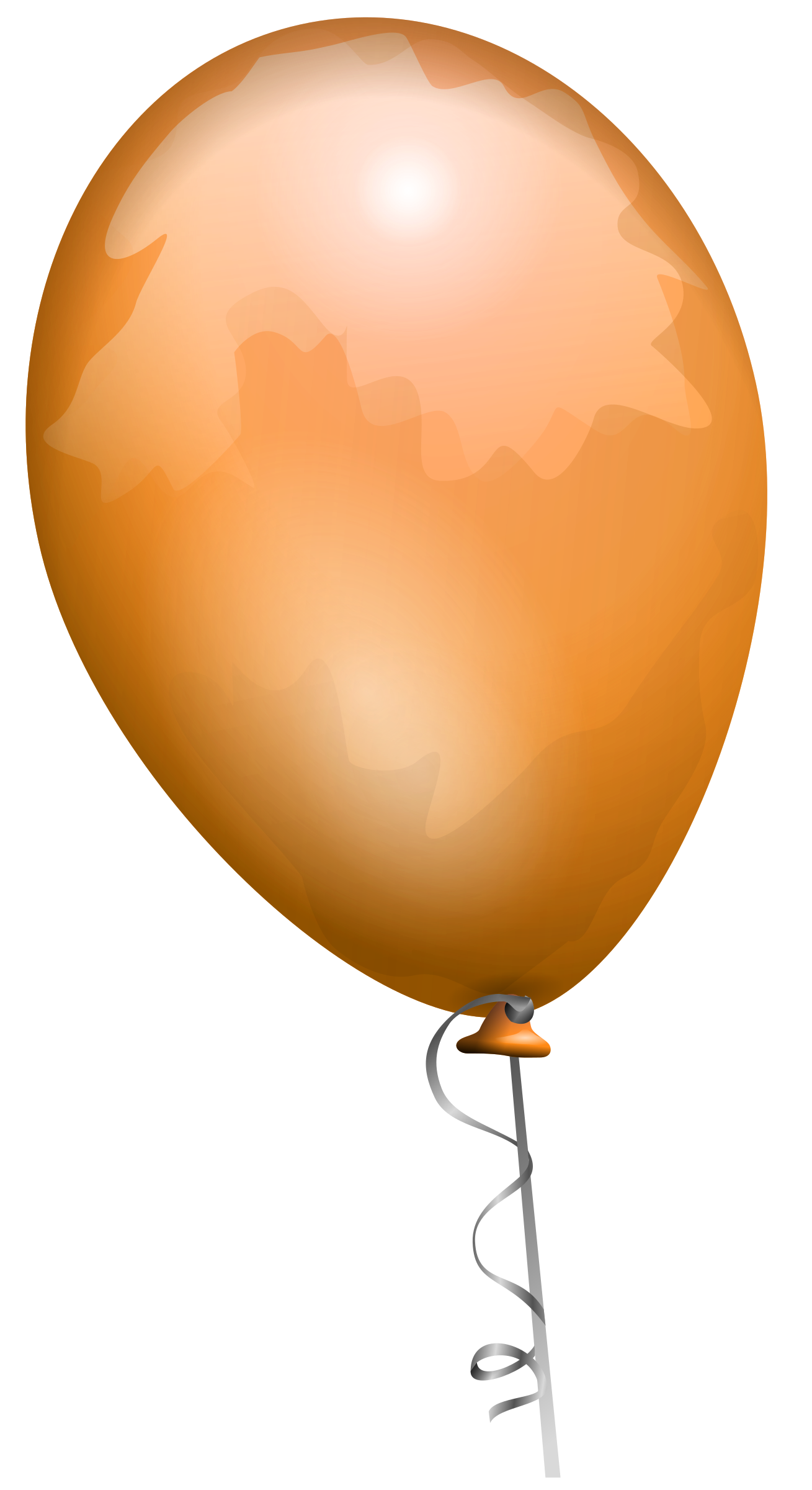 Clipart balloon orange. Big image png