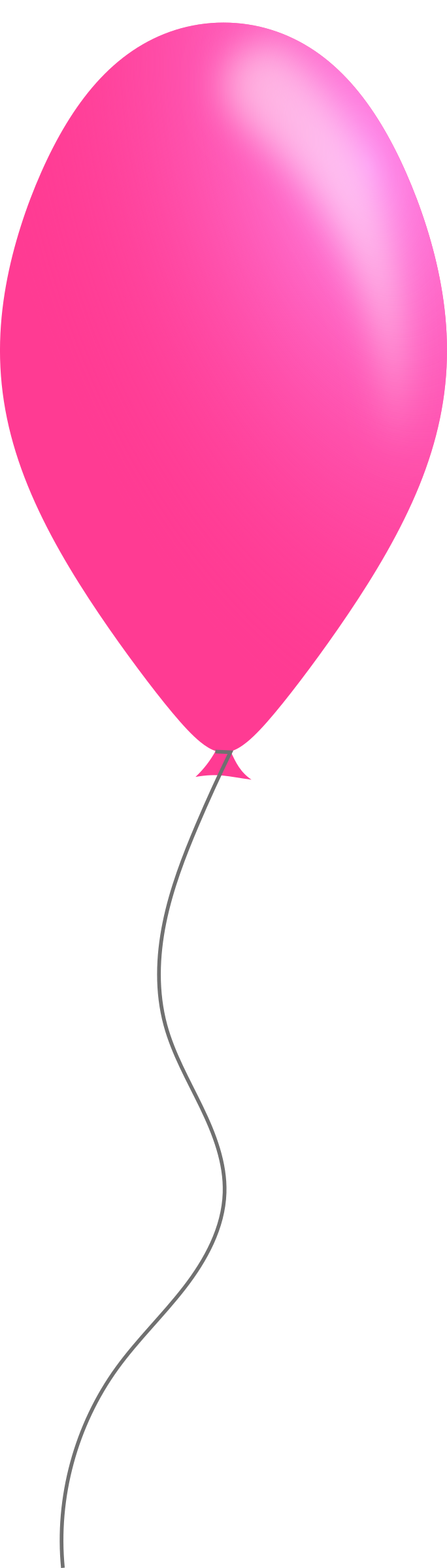Big image png. Clipart balloon pink