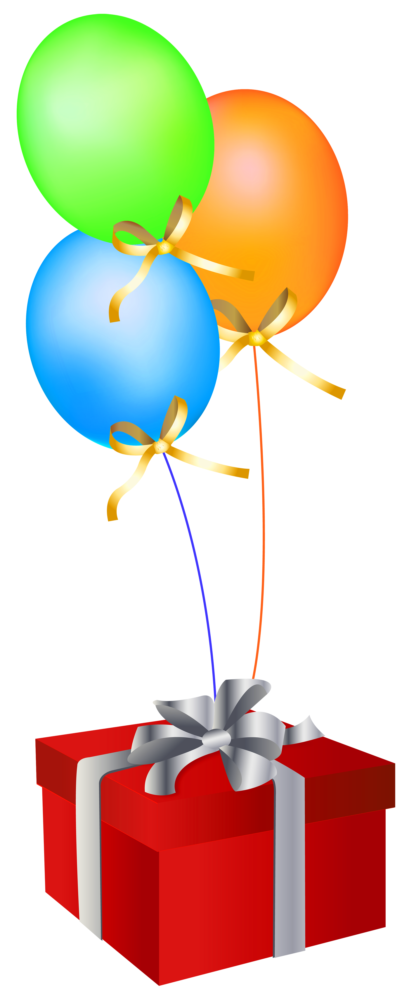 Gifts balloons collection free. Clipart balloon presents