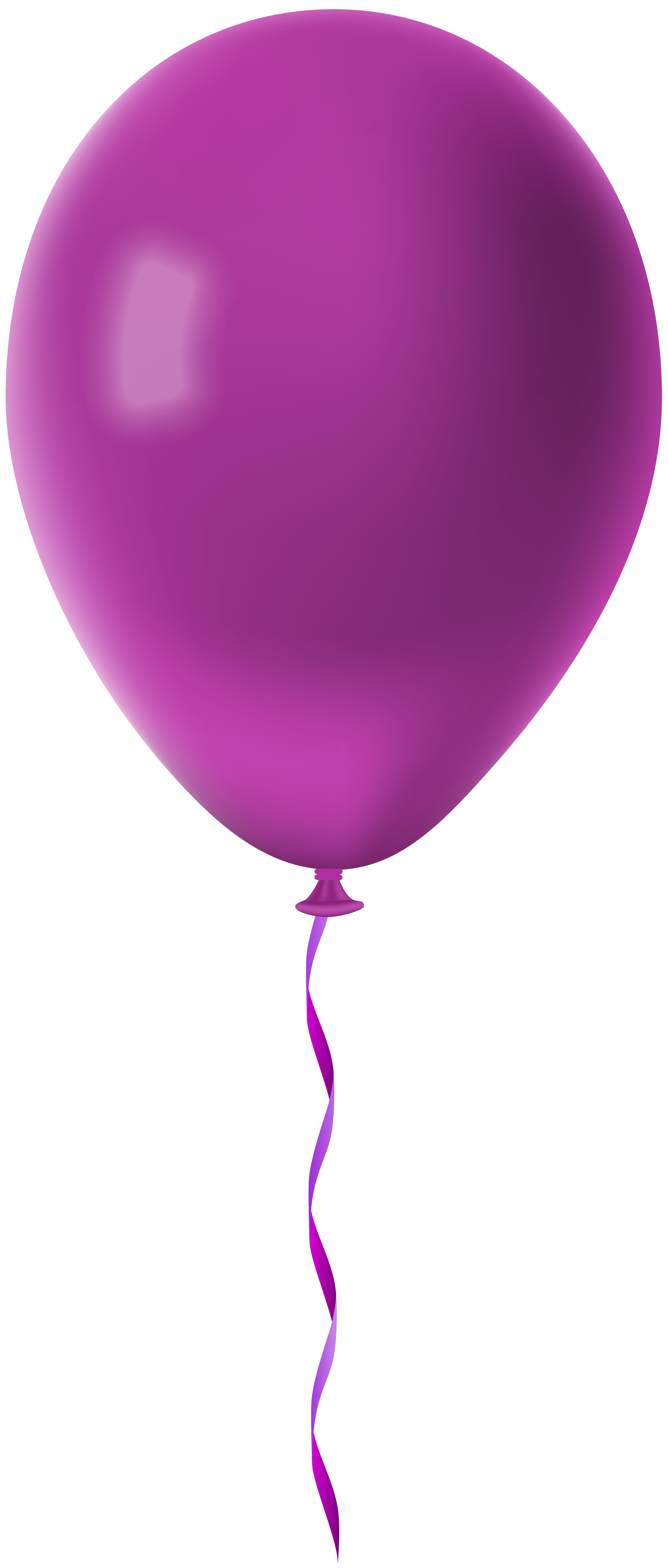 Clipart balloons purple. Balloon transparent png clip