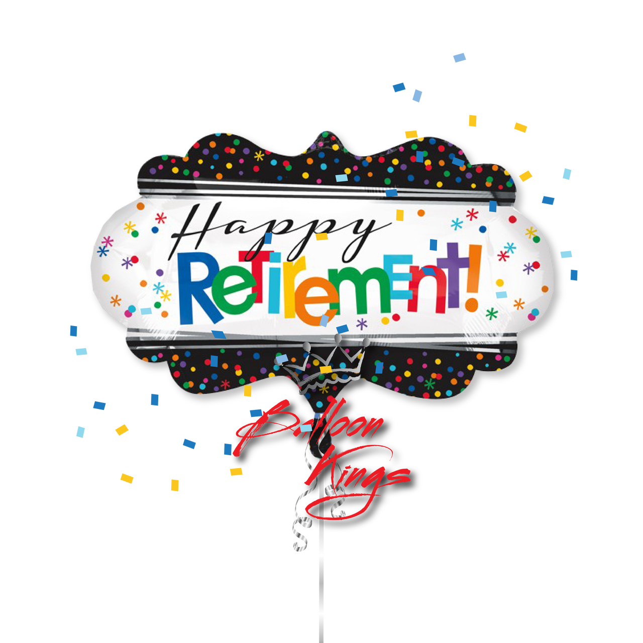 clipart balloons retirement
