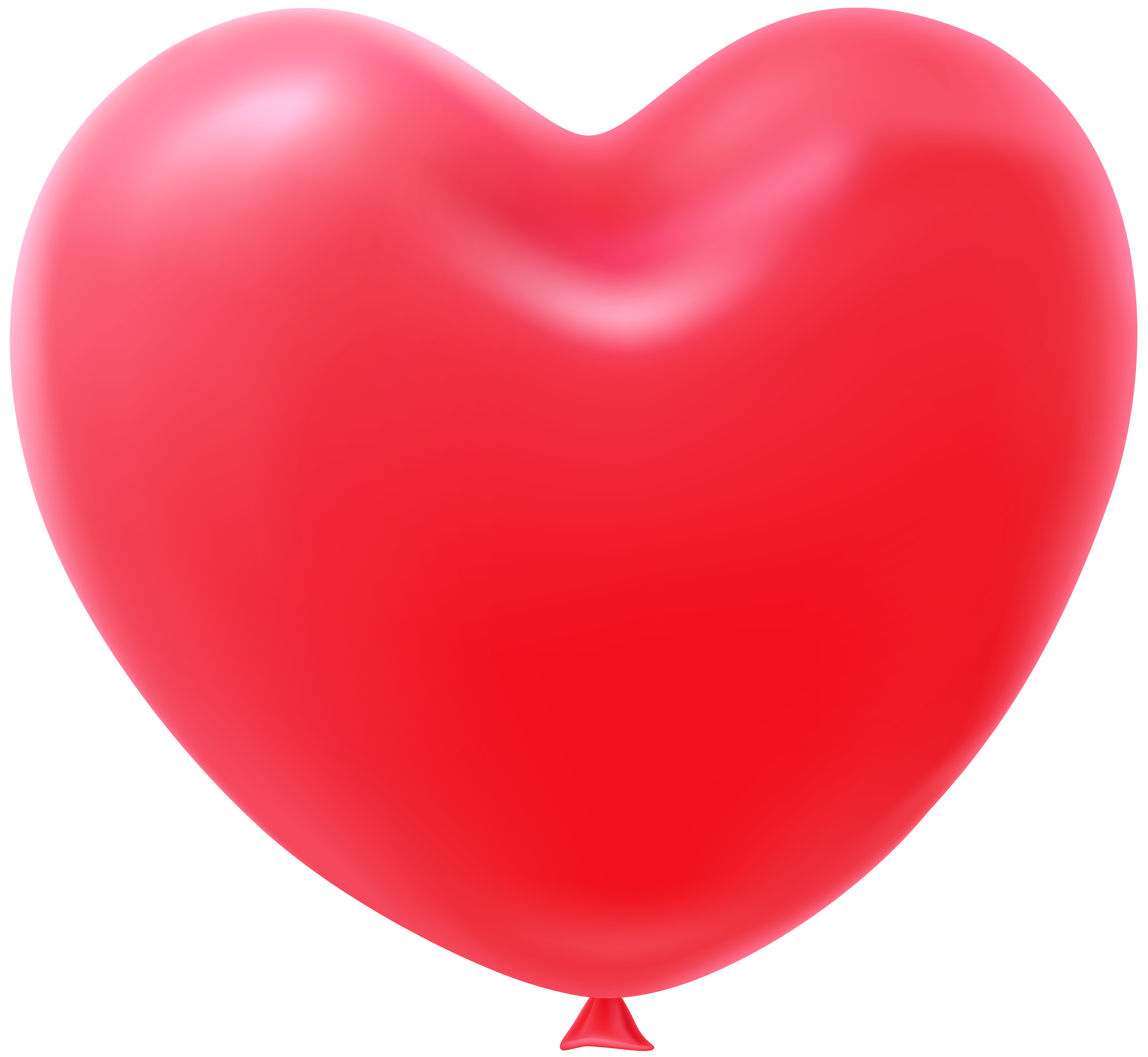 Clipart balloons shape. Heart balloon red transparent