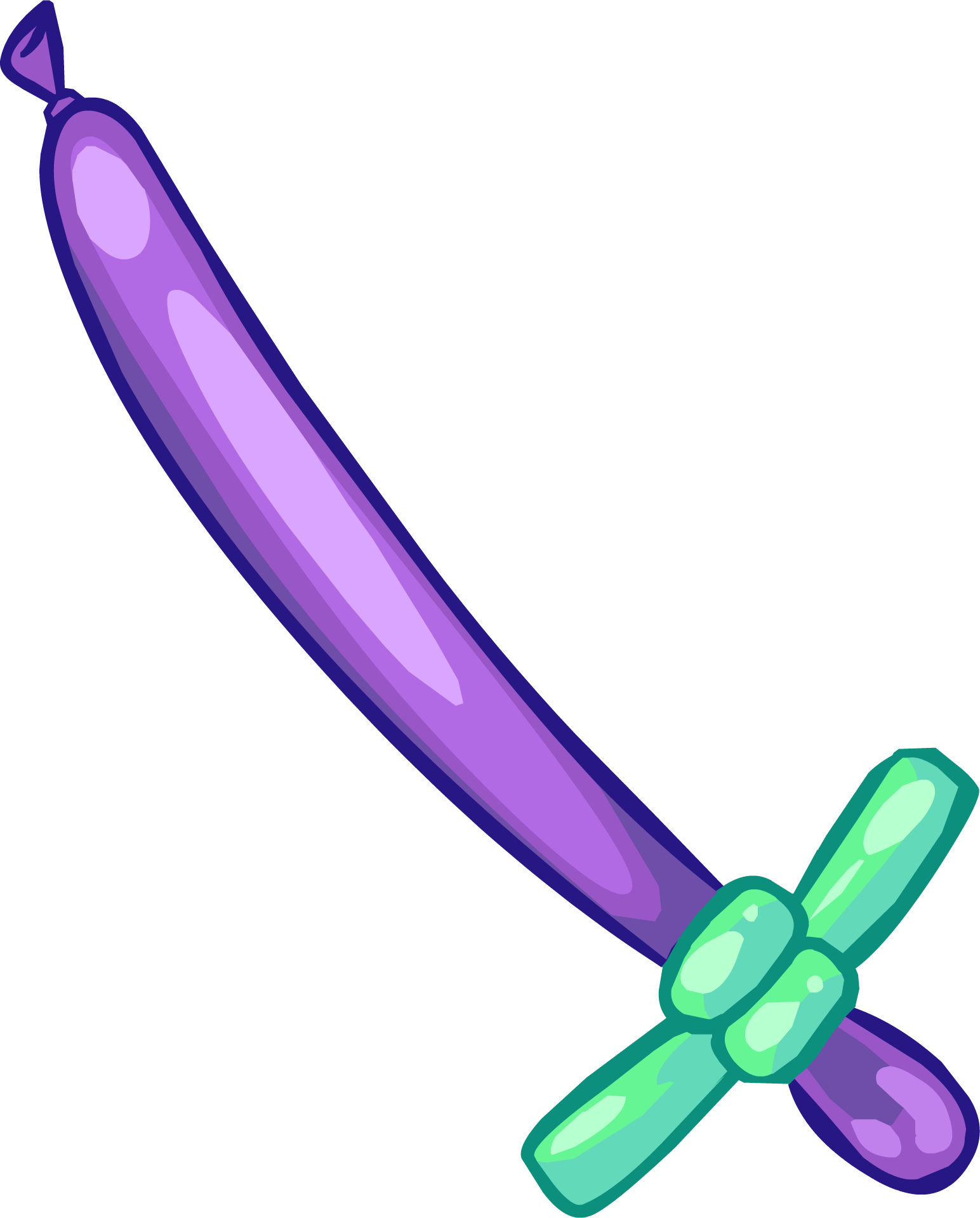 clipart balloon sword