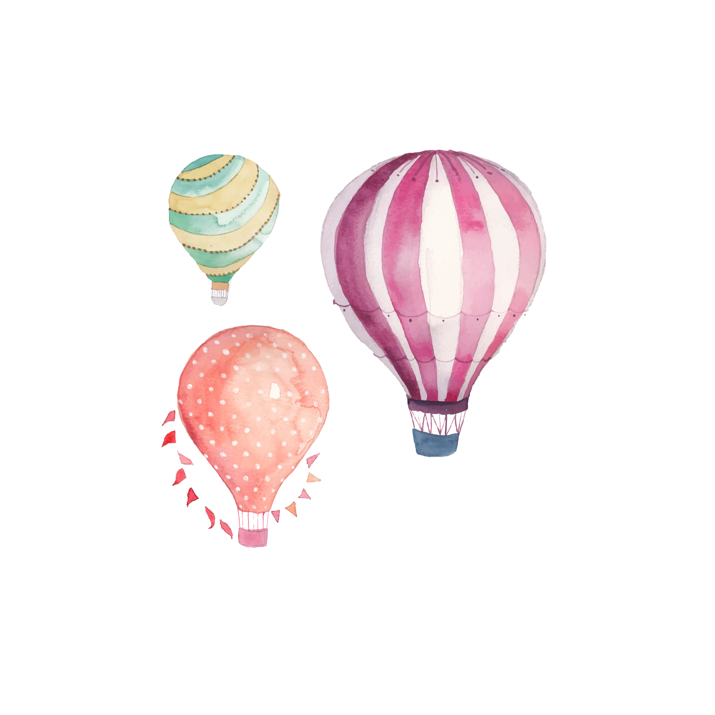 clipart balloon watercolour