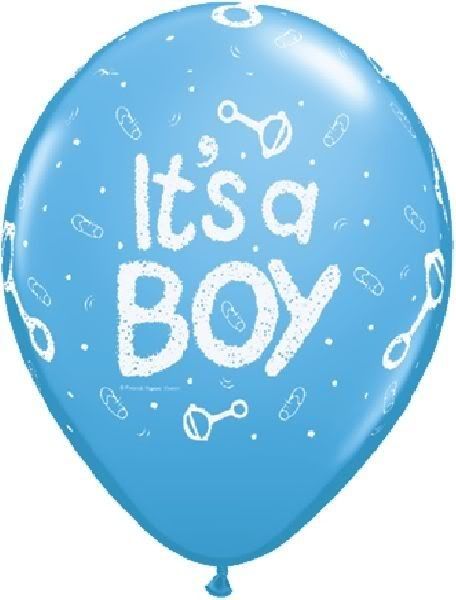 clipart balloons baby boy