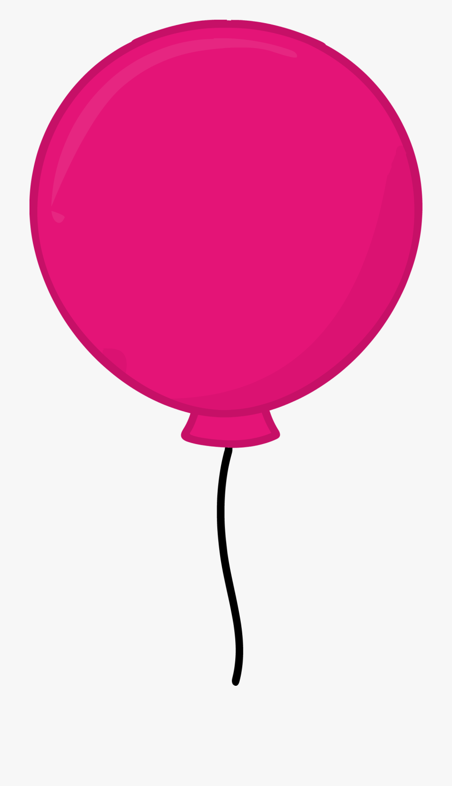 Balloon objects free cliparts. Clipart balloons magenta