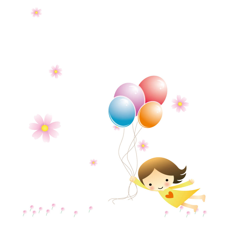clipart balloons string