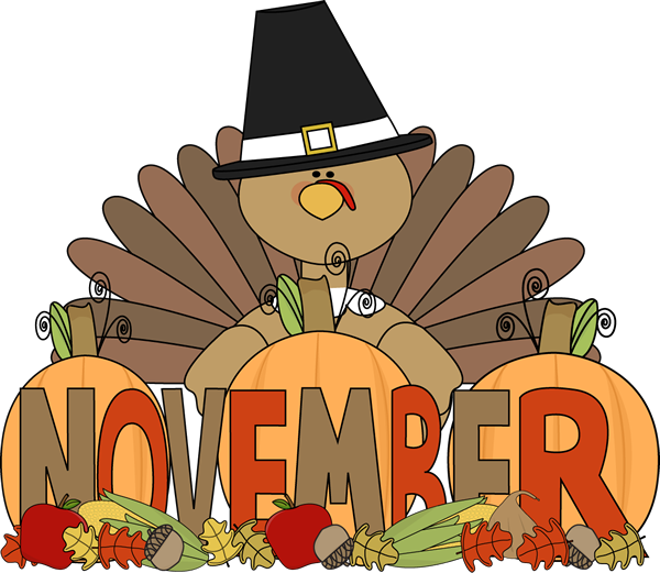 Is it really november. Clipart thanksgiving fun