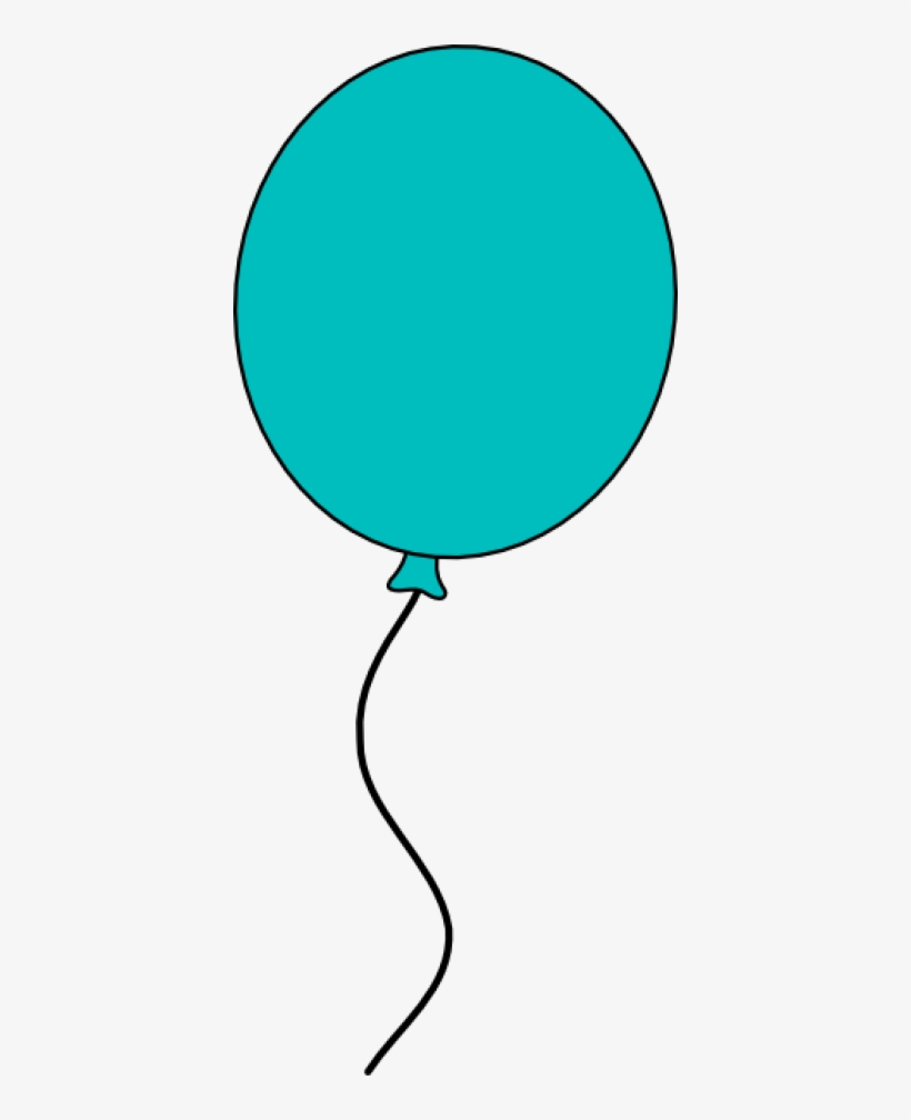 clipart balloons turquoise