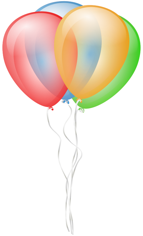 clipart balloons vector