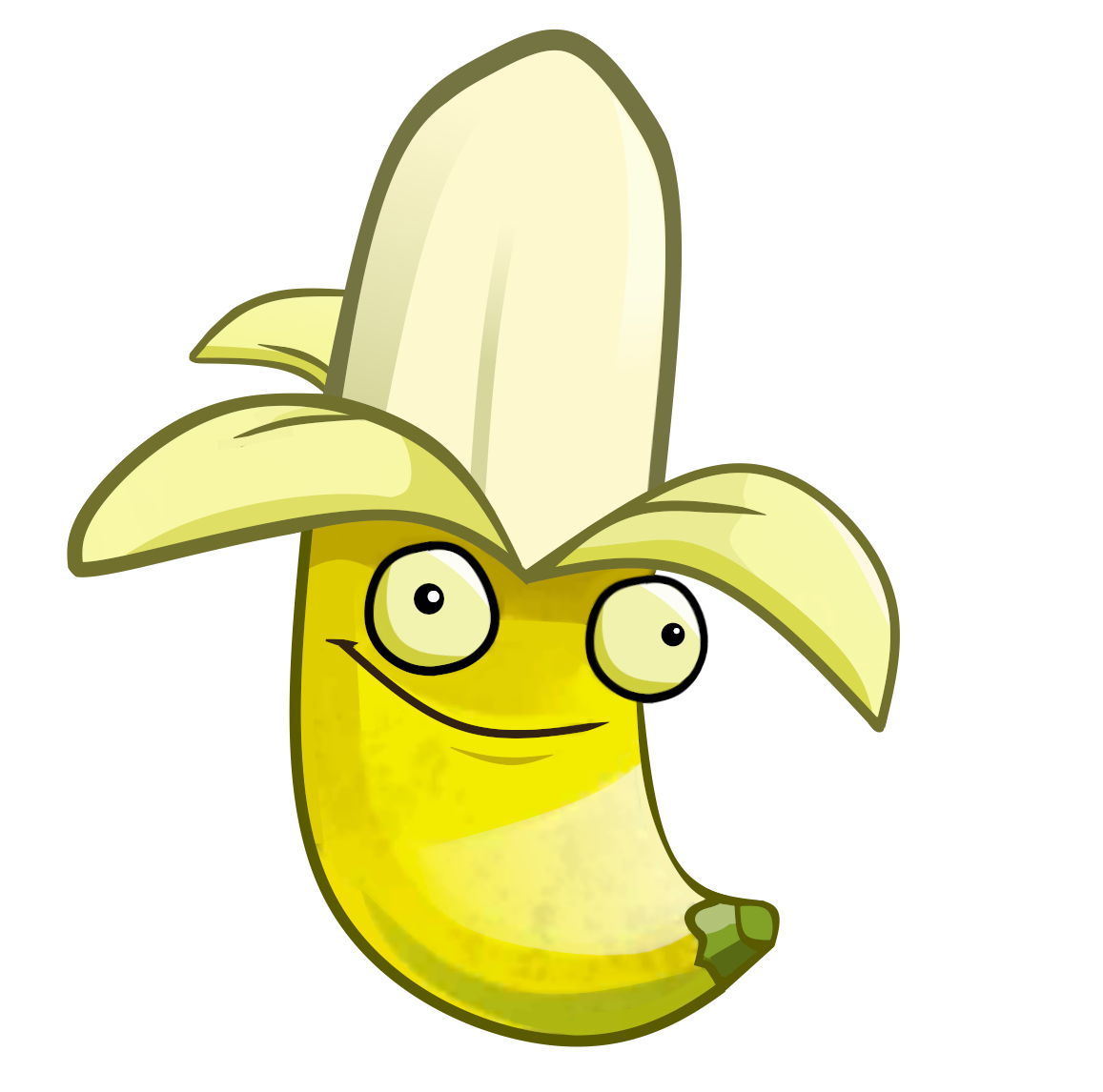Clipart banana 2 banana. Image launcher pvzh png